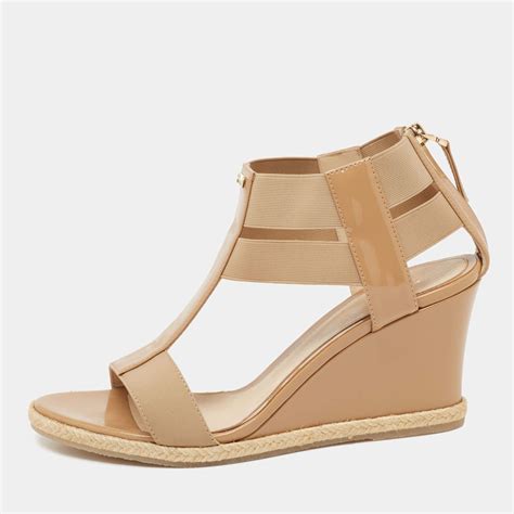 Fendi Carioca Wedge Sandals 